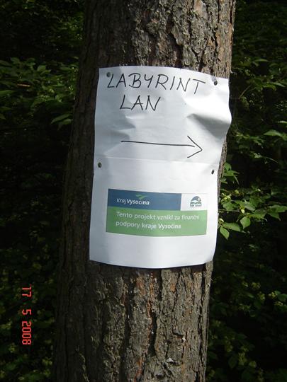 Labyrint lanových překážek se&nbsp;uskutečnil za&nbsp;finanční podpory kraje Vysočina